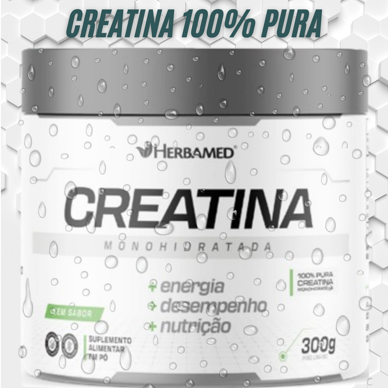 Creatina 100% Pura – Explosão de Força + Brinde Exclusivo! Supere Seus Limites e Domine Seus Treinos!